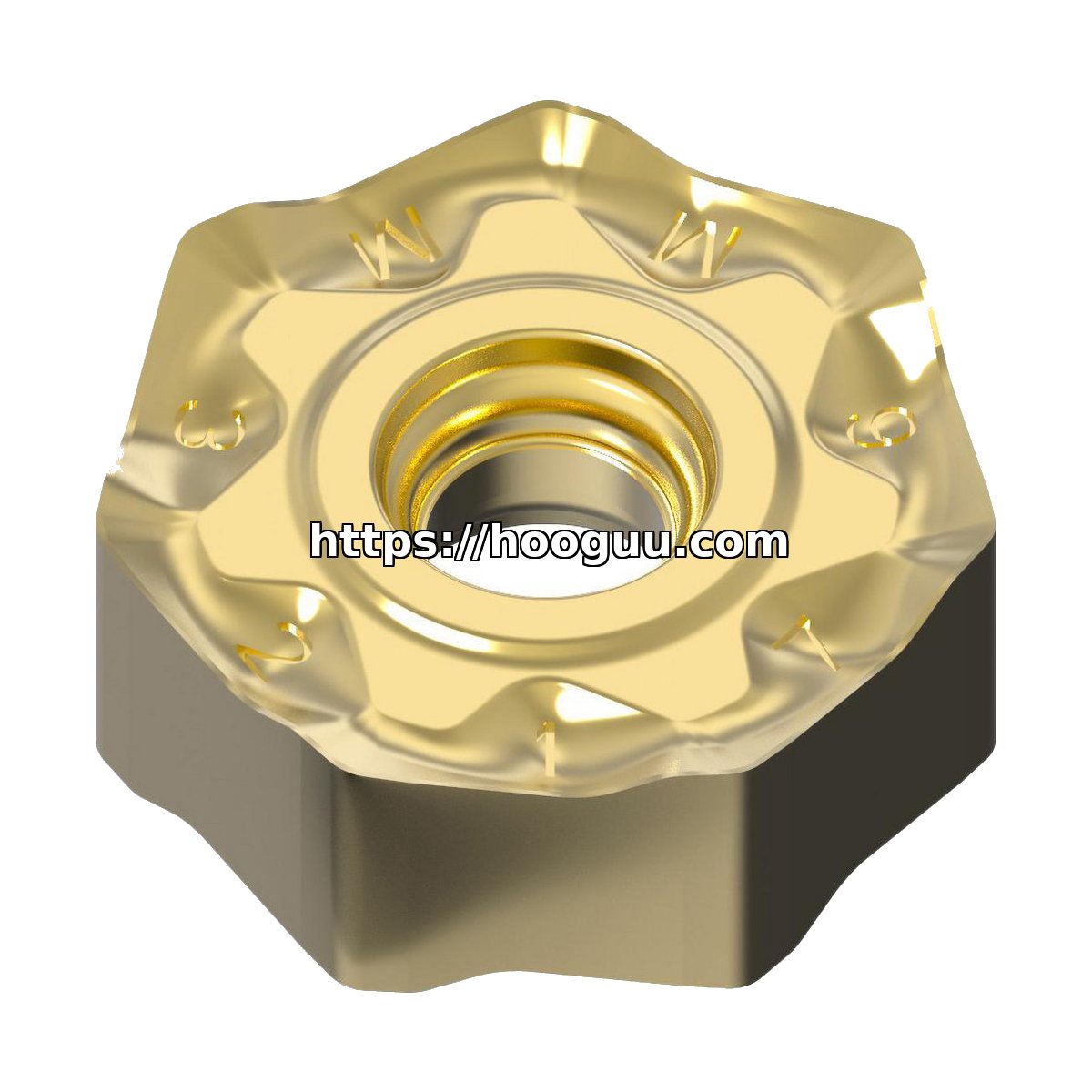 Original Mitsubishi NNMU200712ZER-MM MP7030 Carbide Milling Insert | Steel, Stainless Steel - Image 2