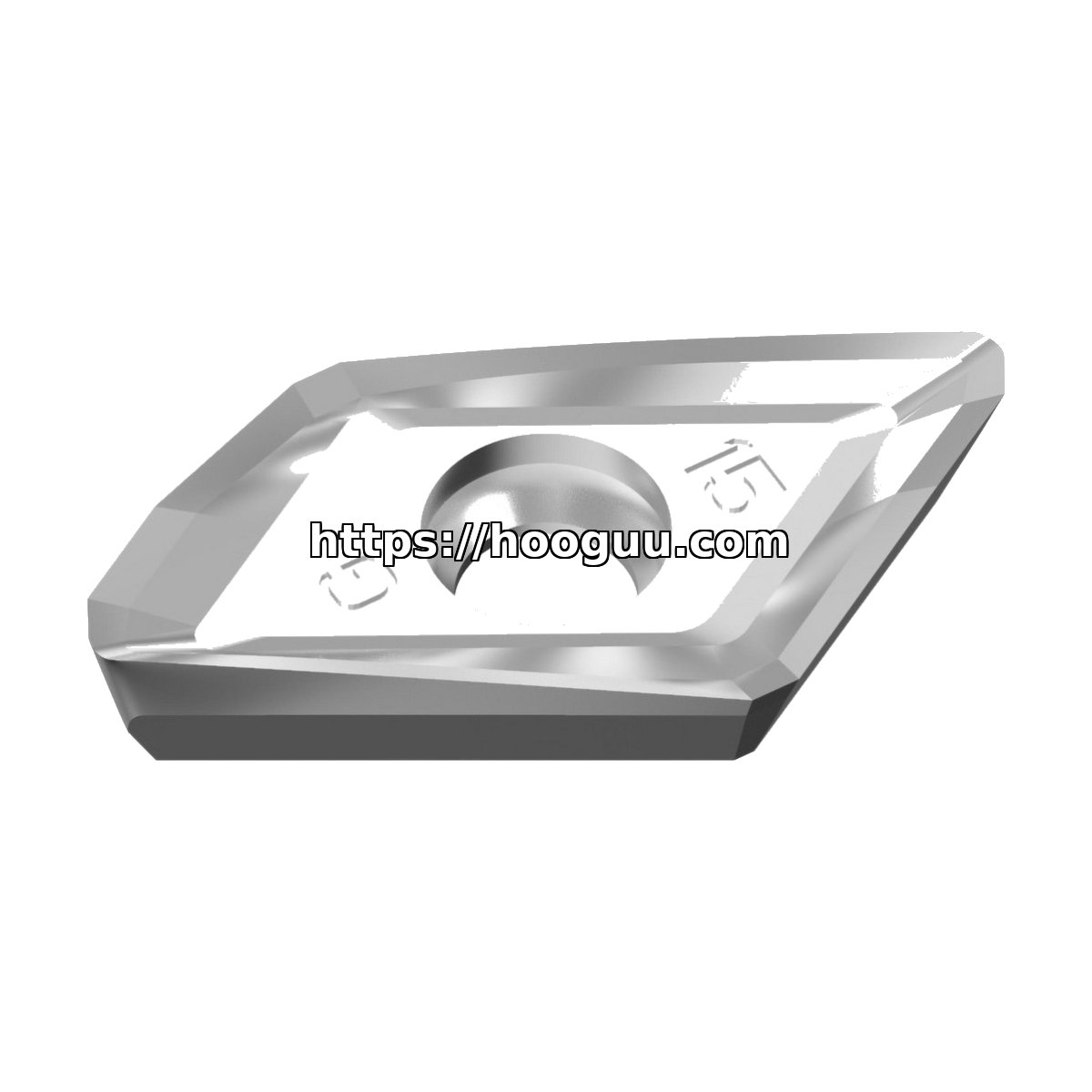 Original Mitsubishi XDGT1550PDFR-G20 Carbide Milling Insert | Steel & More TF15PDFR-G20 TF15 - Image 2