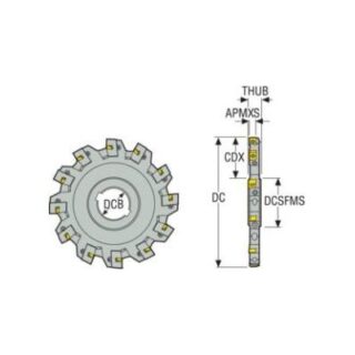 Original Seco XL0809L Cutting Tool 335.18-12.00-XL0809L
