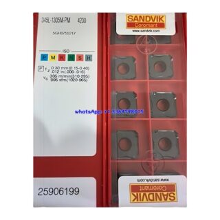 Original Sandvik 345L-1305M-PM Carbide Turning Insert 4230 345L-1305M-PM 4230