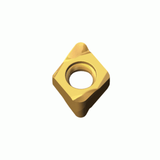 Original TaeguTec 060315R-F TT9080 Carbide Insert | Stainless Steel & More (10 PCS) 4NHT 4NHT 060315R-F TT9080
