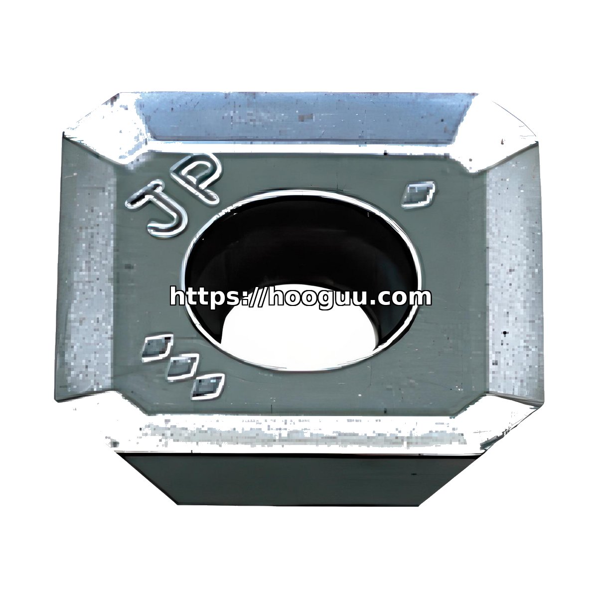 Original Mitsubishi SEGT13T3AGFN-JP Carbide Milling Insert - Square | Aluminum, Non-ferrous, Copper HTI10 SEGT13T3AGFN-JP HTI10 - Image 2