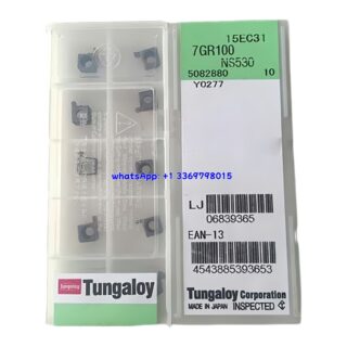 Original Tungaloy TUNGALOY NS530 Carbide Insert - Triangle (10 PCS) 7GR100 NS530