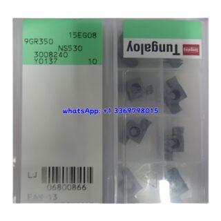 Original Tungaloy TUNGALOY NS530 Carbide Insert - Triangle (10 PCS) 9GR350 NS530