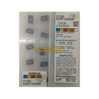 Original HITACHI ACMT100308R CY250 Carbide Insert - Parallelogram 85° (10 PCS)