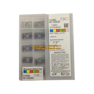 Original HITACHI ADET160304SR CH550 Carbide Insert - Parallelogram 85° (10 PCS)