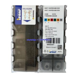 Original Iscar ADKT1505PDR-HM IC928 Carbide Turning Insert - Parallelogram 85° (10 PCS)