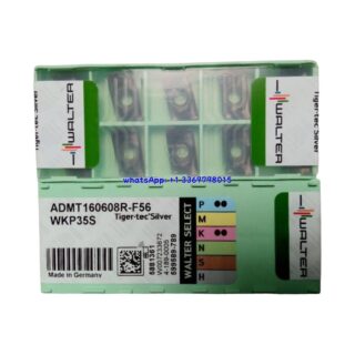 Original Walter ADMT160608R-F56 Carbide Turning Insert - Parallelogram 85° (10 PCS) WKP35S ADMT160608R-F56 WKP35S