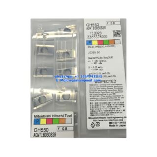 Original HITACHI ADNT160308SR CH550 Carbide Insert - Parallelogram 85° (10 PCS)