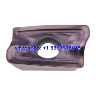 Original Mitsubishi AOMT123608PEER-H VP15TF Carbide Insert - Parallelogram 85° | Titanium, Heat-resistant (10 PCS)