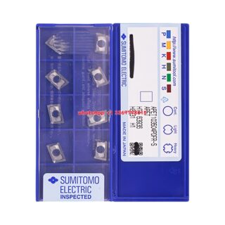 Original Sumitomo APET103504PDFR-S Carbide Insert - Parallelogram 85° (10 PCS) APET103504PDFR-S H1