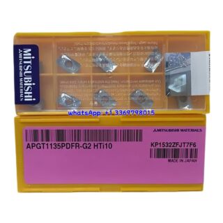 Original Mitsubishi APGT1135PDFR-G2 Carbide Insert - Parallelogram 85° | Steel, Aluminum, Titanium (10 PCS) APGT1135PDFR-G2 HTi10