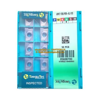 Original TaeguTec PER-AL Carbide Insert - Pentagon (10 PCS) APKT 1705 K10 APKT 1705 PER-AL K10