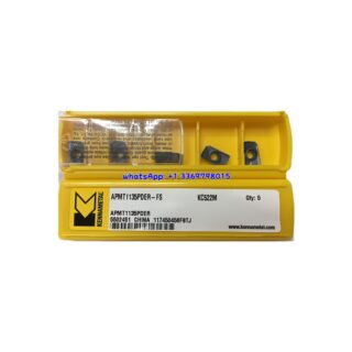 Original Kennametal APMT1135PDER-FS KC522M Carbide Insert - Parallelogram 85° (10 PCS)