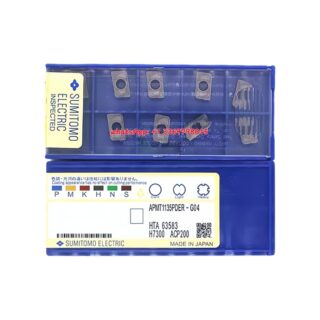 Original Sumitomo APMT1135PDER-G04 ACP200 Carbide Insert - Parallelogram 85° | Steel (10 PCS)
