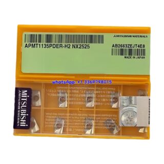 Original Mitsubishi APMT1135PDER-H2 NX2525 Carbide Insert - Parallelogram 85° | Steel & More (10 PCS)
