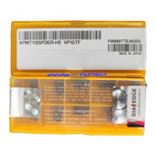 Original Mitsubishi APMT1135PDER-H2 VP15TF Carbide Insert - Parallelogram 85° | Steel & More (10 PCS)