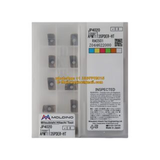Original HITACHI APMT1135PDER-HT JP4020 Carbide Insert - Parallelogram 85° (10 PCS)