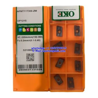 Original OKE APMT11T308-ZM OP1215 Carbide Insert - Parallelogram 85° (10 PCS)