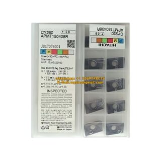 Original HITACHI APMT150408R CY250 Carbide Insert - Parallelogram 85° (10 PCS)