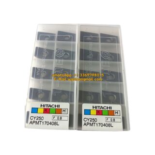 Original HITACHI APMT170408L CY250 Carbide Insert - Parallelogram 85° (10 PCS)