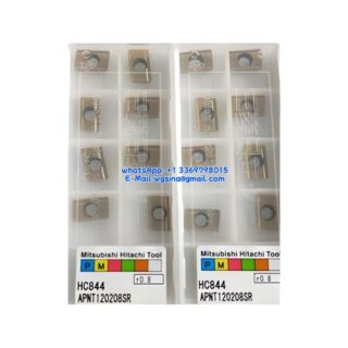 Original HITACHI APNT120208SR HC844 Carbide Insert - Parallelogram 85° (10 PCS)