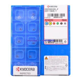 Original Kyocera CCGT030102L-F PR930 Carbide Insert - Diamond 80° (10 PCS)