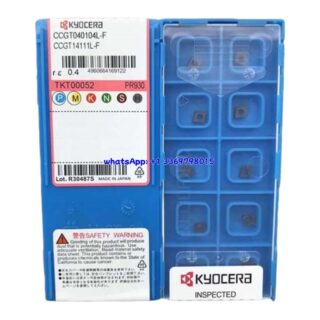 Original Kyocera CCGT040104L-F PR930 Carbide Insert - Diamond 80° (10 PCS)