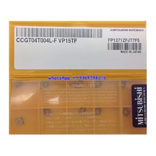 Original Mitsubishi CCGT04T004L-F VP15TF Carbide Insert - Diamond 80° | Steel & More (10 PCS)