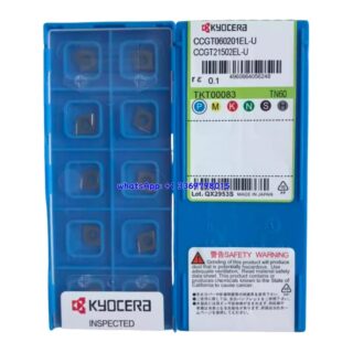 Original Kyocera CCGT060201EL-U Carbide Insert - Diamond 80° (10 PCS) TN60 CCGT060201EL-U TN60