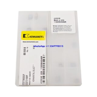 Original Kennametal CCGT060202-F Carbide Insert - Diamond 80° (10 PCS) CCGT060202-F K10U