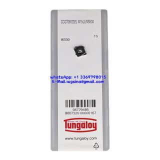 Original Tungaloy CCGT060202L-W15-NS530 NS530 Carbide Insert - Diamond 80° (10 PCS)