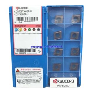 Original Kyocera CCGT09T304ER-U PR930 Carbide Insert - Diamond 80° (10 PCS)