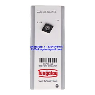 Original Tungaloy CCGT09T304L-W20-NS530 NS530 Carbide Insert - Diamond 80° (10 PCS)