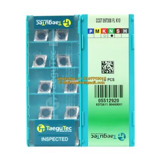 Original TaeguTec 09T308 Carbide Insert (10 PCS) CCGT FL K10 CCGT 09T308 FL K10