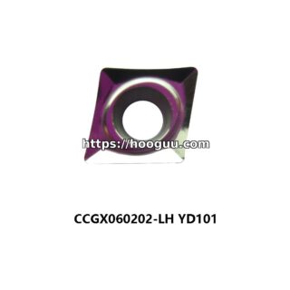 Original ZCC-CT CCGX060202-LH YD101 Carbide Turning Insert - Diamond 80° | Steel & More (10 PCS)