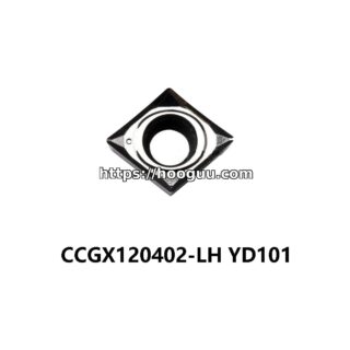 Original ZCC-CT CCGX120402-LH YD101 Carbide Turning Insert - Diamond 80° | Steel & More (10 PCS)