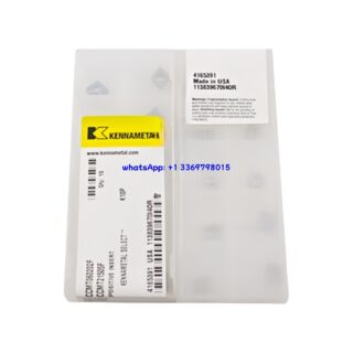 Original Kennametal CCMT060202-F Carbide Insert - Diamond 80° (10 PCS) CCMT060202-F K10P