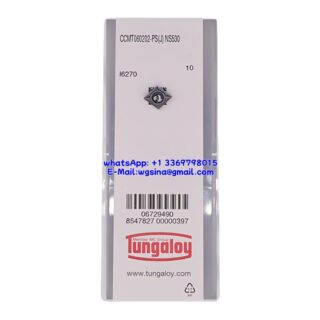 Original Tungaloy CCMT060202-PS-NS530 NS530 Carbide Insert - Diamond 80° (10 PCS)