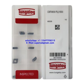 Original Tungaloy CCMT060202-PS NS530 Carbide Insert - Diamond 80° (10 PCS)