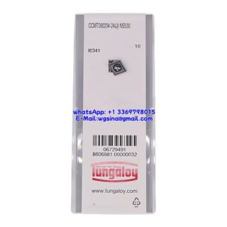 Original Tungaloy CCMT060204-24-NS530 NS530 Carbide Insert - Diamond 80° (10 PCS)