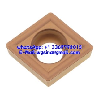 Original Tungaloy CCMT060204-24 T9125 Carbide Insert - Diamond 80° | Steel (10 PCS)