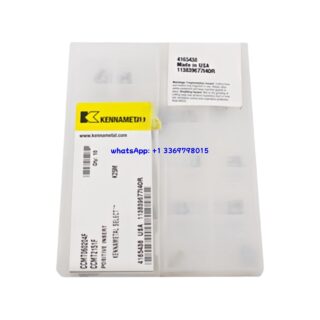 Original Kennametal CCMT060204-F Carbide Insert - Diamond 80° (10 PCS) CCMT060204-F K25M