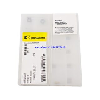 Original Kennametal CCMT060204-F Carbide Insert - Diamond 80° (10 PCS) CCMT060204-F K25P
