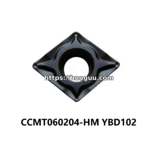 Original ZCC-CT CCMT060204-HM YBD102 Carbide Insert - Diamond 80° (10 PCS)