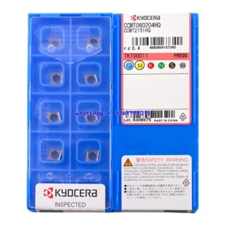 Original Kyocera CCMT060204-HQ PR930 Carbide Insert - Diamond 80° (10 PCS)