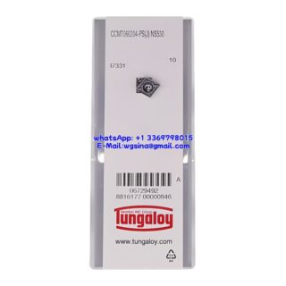 Original Tungaloy CCMT060204-PS-NS530 NS530 Carbide Insert - Diamond 80° (10 PCS)