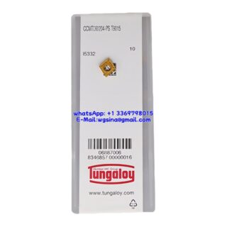 Original Tungaloy CCMT060204-PS-T9015 T9015 Carbide Insert - Diamond 80° (10 PCS)