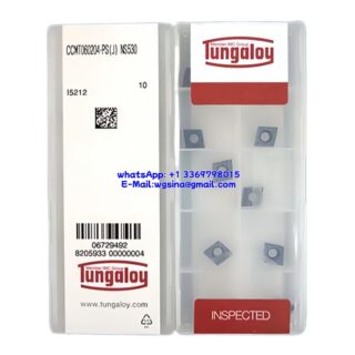 Original Tungaloy CCMT060204-PS NS530 Carbide Insert - Diamond 80° (10 PCS)