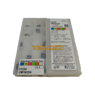 Original HITACHI CCMT060204 CY250 Carbide Insert - Diamond 80° (10 PCS)